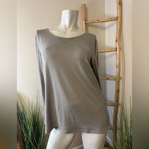 Born Womens Sleepwear Tip Grey Large NWT